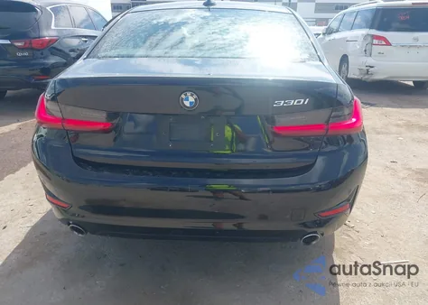 2021 BMW 330I из США, поврежденный, VIN 3MW5R1J06M8B53619